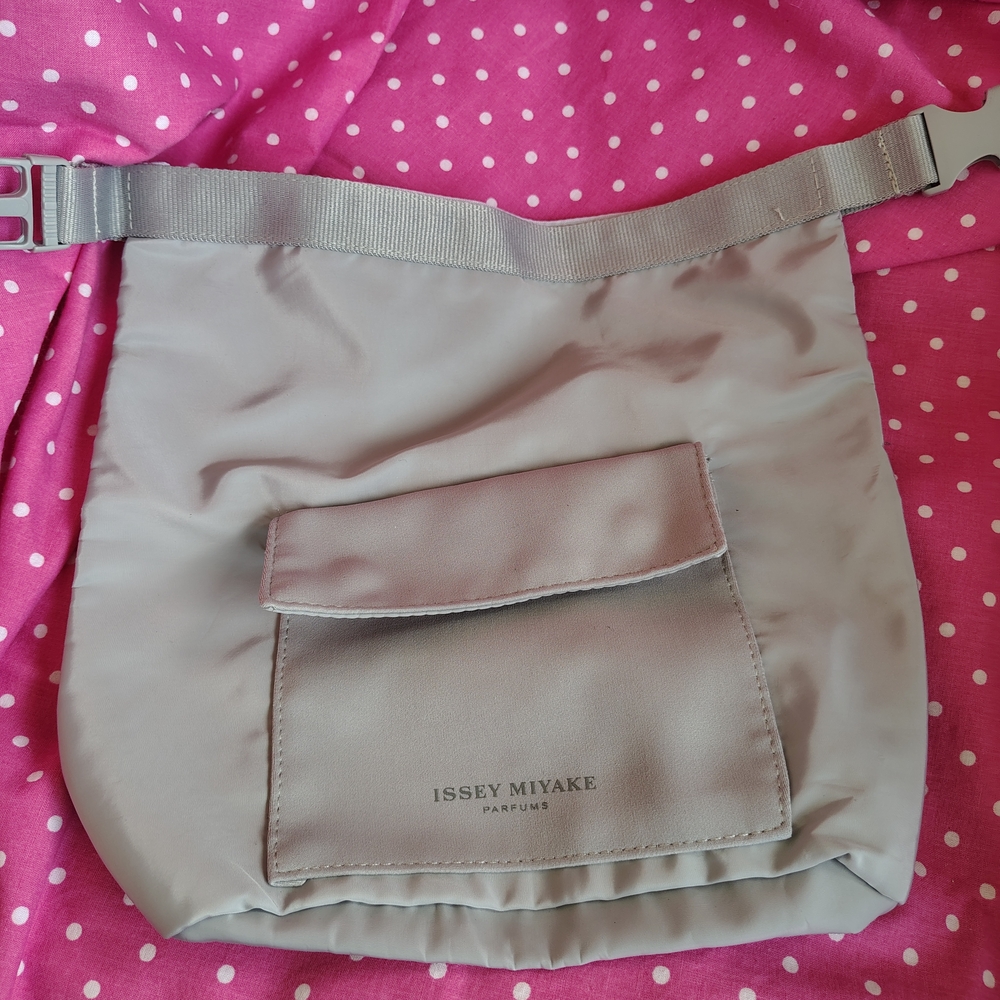 Issey Miyake Gray Belt Bag